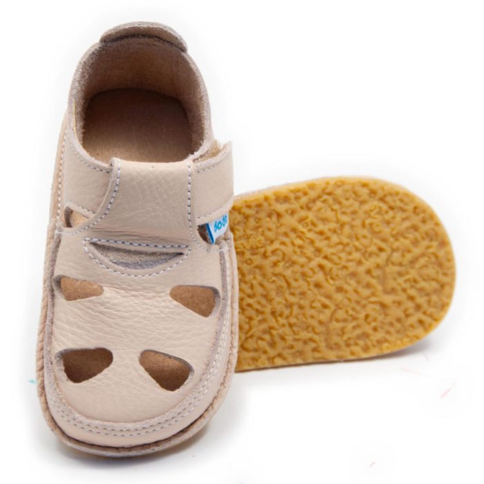Dodo Sandals Cream Plain