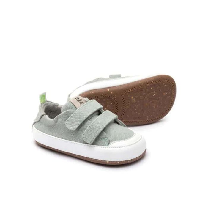 Tip Toey Joey - Bossy Green / Salvia Canvas