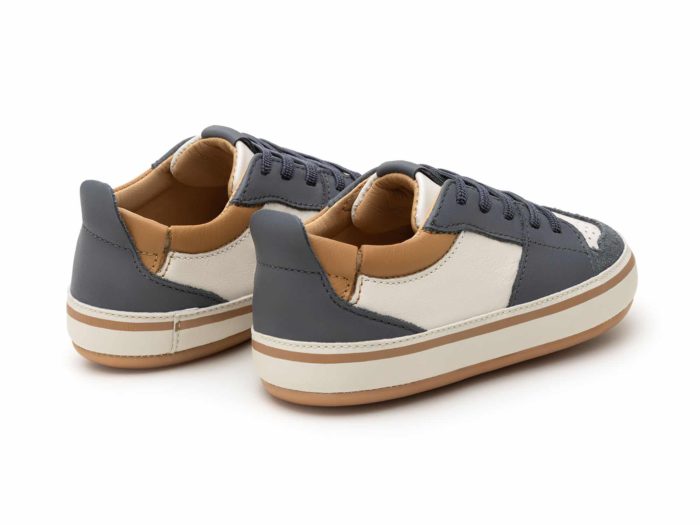 Tip Toey Joey - Bossy Ollie / Tapioca, Slate Blue & Hay - Image 6