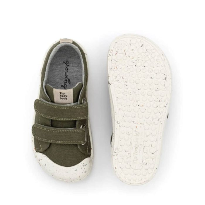 Tip Toey Joey - Ramp Green - Verde Musgo Eco Canvas