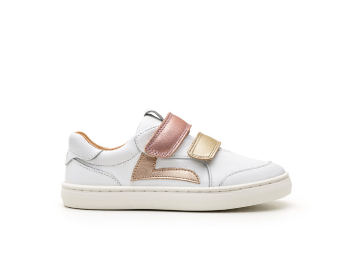 Tip Toey Joey - Ramp Landy - White / Champagne and Rose Gold - Image 3