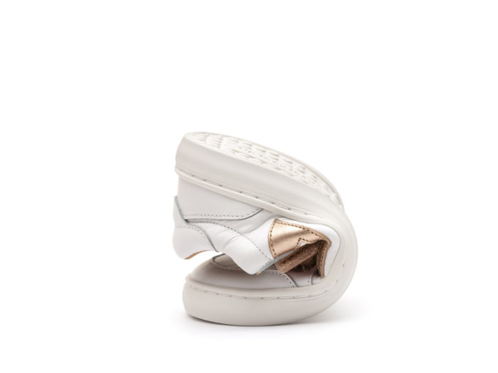 Tip Toey Joey - Ramp Landy - White / Champagne and Rose Gold - Image 2