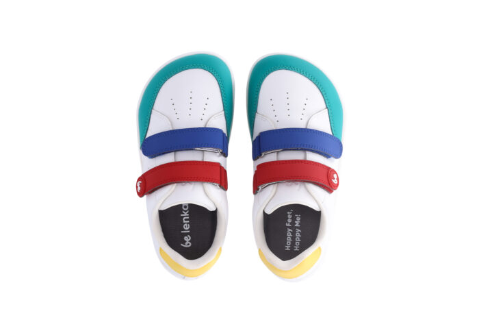 Be Lenka – Kids Barefoot Sneakers Be Lenka Energise Preschool - White & Multicolour - Image 4