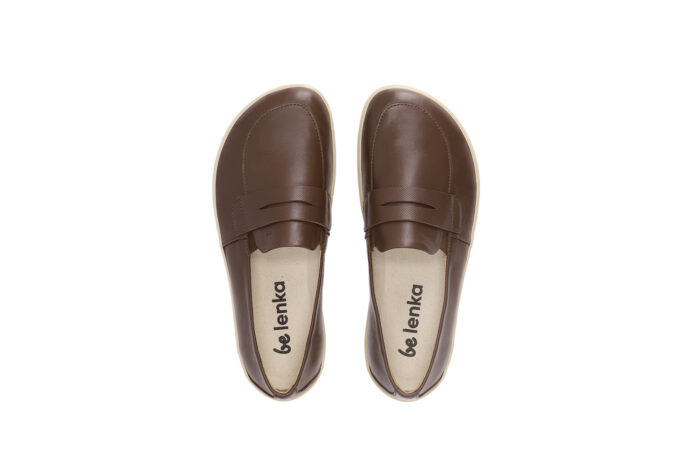 Be Lenka – Moccasins Be Lenka Buena - Dark Brown & Beige - Image 6