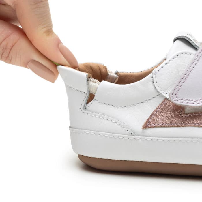 Tip Toey Joey - Landy / White, Pink Dream & Rose Gold - Image 3