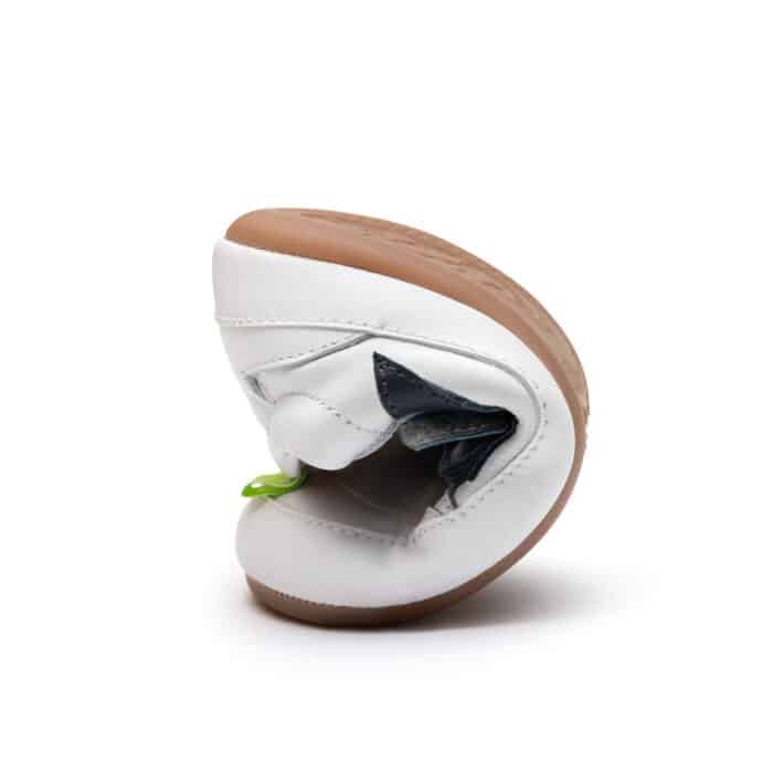 Tip Toey Joey - Landy / White, Navy & Ash - Image 4