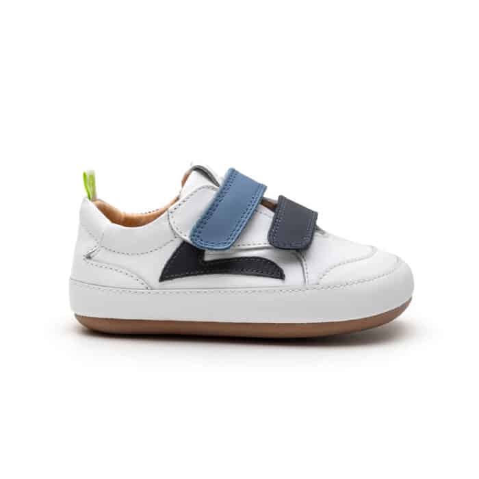 Tip Toey Joey - Landy / White, Navy & Ash - Image 2