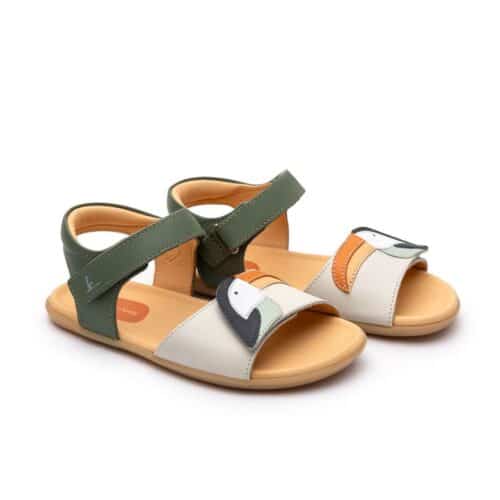 Tip Toey Joey - Toucan / Tapioca, Salsa & Tangerine