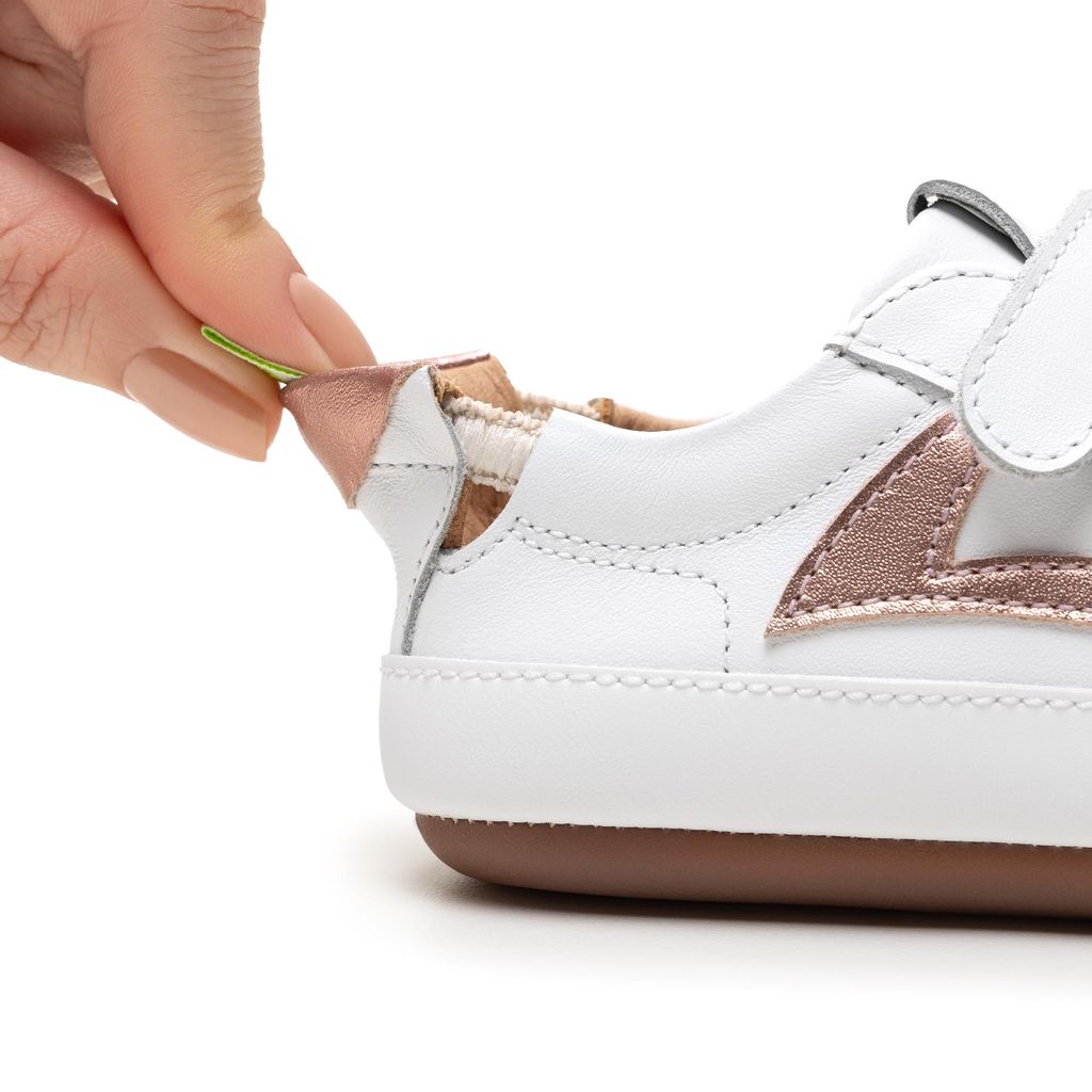 Tip Toey Joey - Bossy Hopper / White & Rose Gold - Image 4