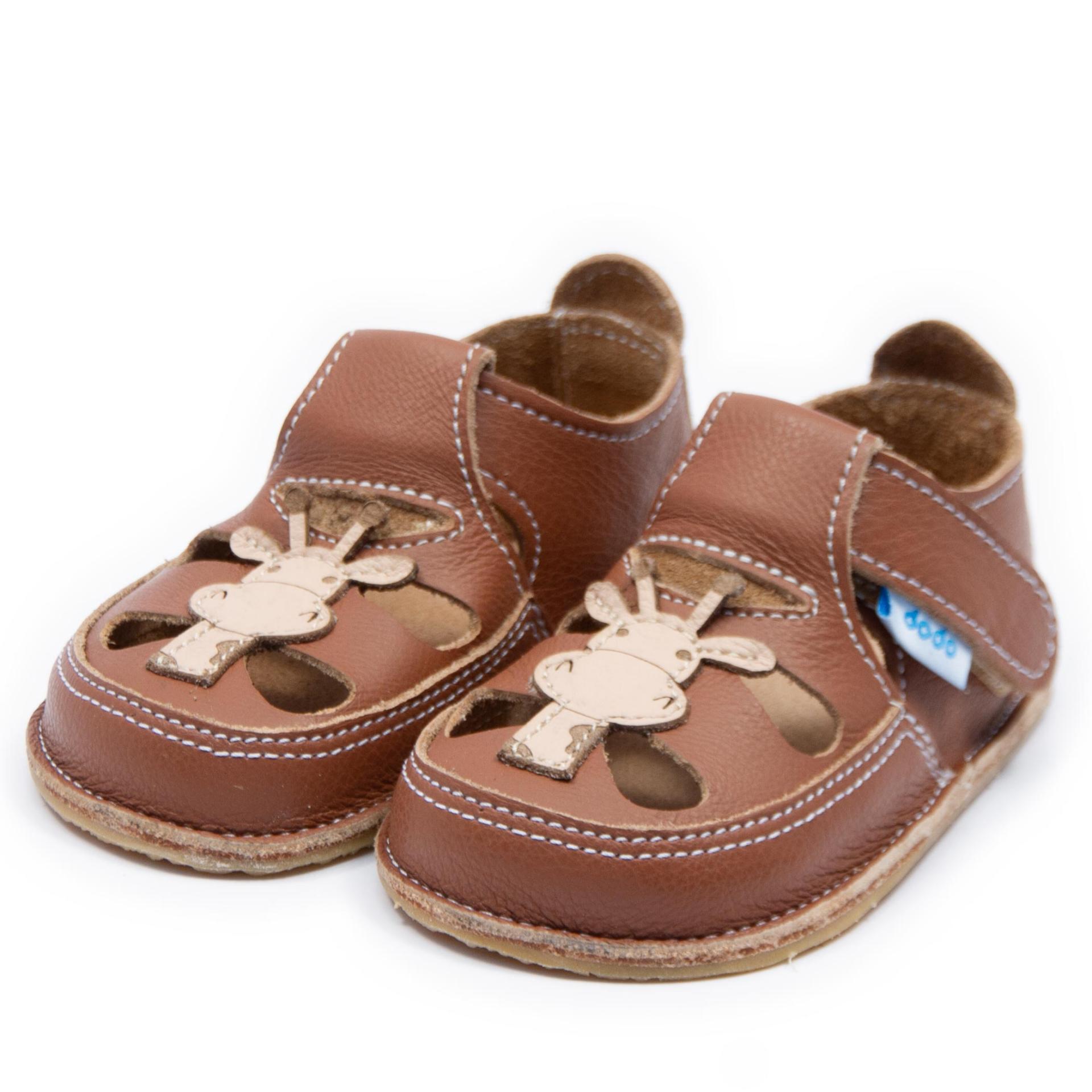 Dodo Sandals - Giraffe / Chocolate Brown - Image 2
