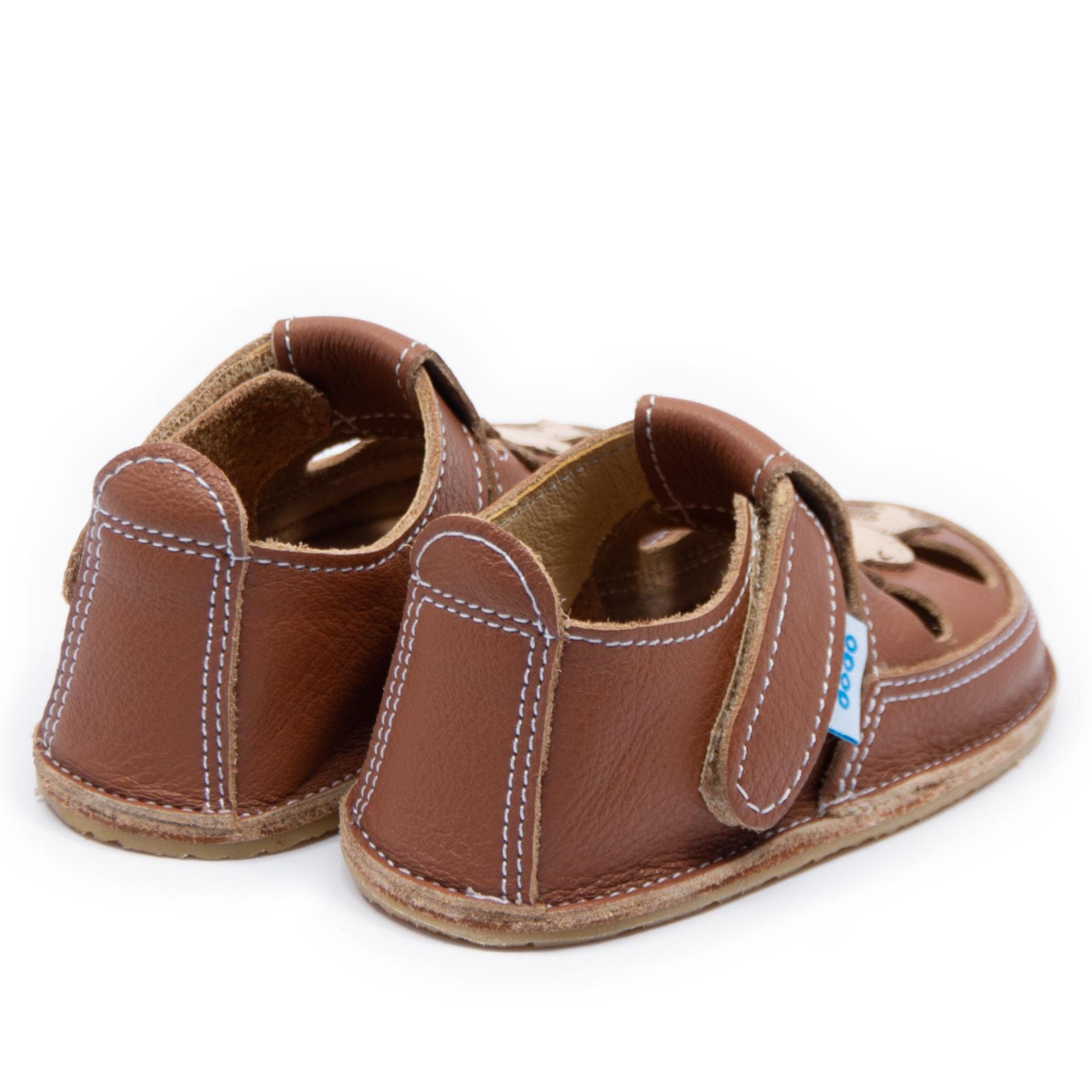 Dodo Sandals - Giraffe / Chocolate Brown - Image 3