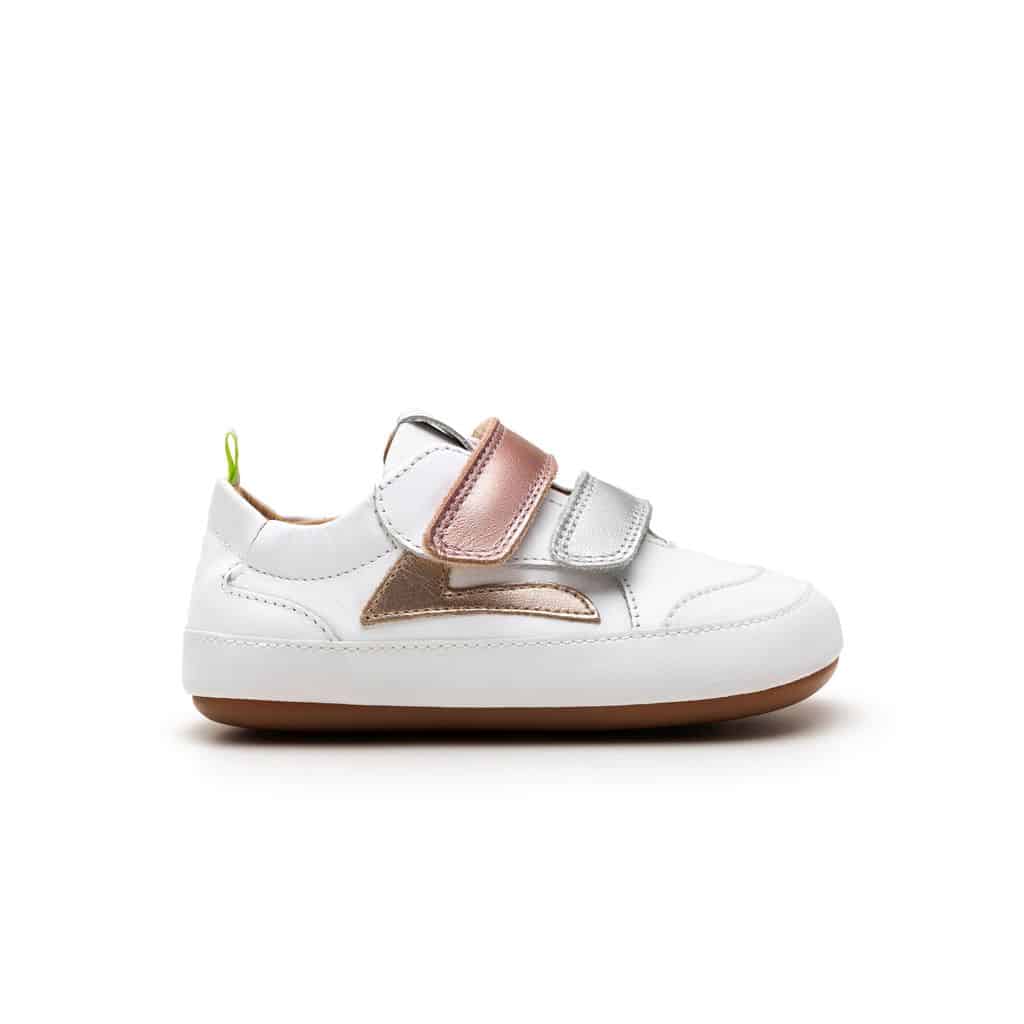 Tip Toey Joey - Landy / White, Sterling Silver & Rose Gold - Image 5