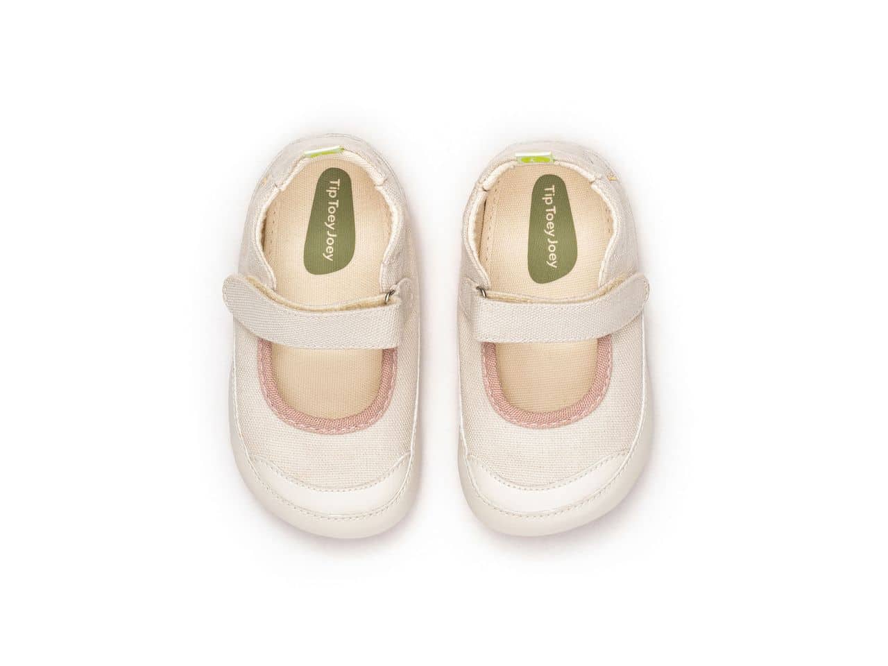Tip Toey Joey - Gaia Green / Lona Creme & Lona Rosa Quartzo - Image 3