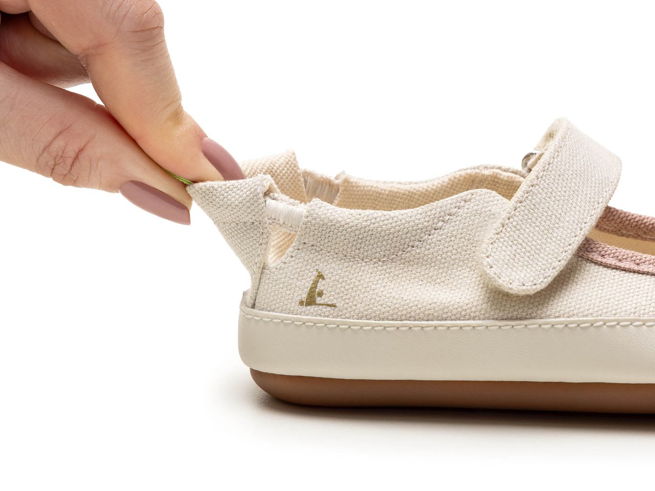 Tip Toey Joey - Gaia Green / Lona Creme & Lona Rosa Quartzo - Image 4
